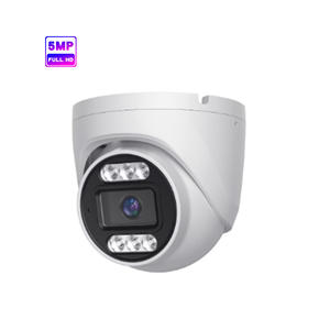 Kamera keamanan CCTV <span class=keywords><strong>IP</strong></span> PoE Full HD 8MP warna-warni dengan 5MP kubah logam tahan air penglihatan malam deteksi manusia sirene bawaan - Product Image 6