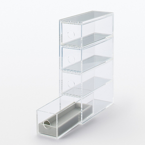 4 Ngăn Kéo Khung Kính Mắt Hộp Sắp Xếp Kính Râm Mặt Trên Kệ Trưng Bày Kính Mắt Bằng <span class=keywords><strong>Acrylic</strong></span> Trong Suốt - Product Image 6