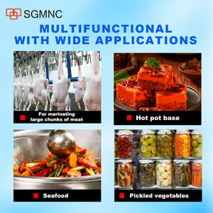 Tumbler sous vide 200L 500L 1000L pour la transformation des bâtonnets <span class=keywords><strong>de</strong></span> bœuf (Bully Sticks) et <span class=keywords><strong>de</strong></span> viande <span class=keywords><strong>de</strong></span> poulet et <span class=keywords><strong>de</strong></span> bœuf - Product Image 2