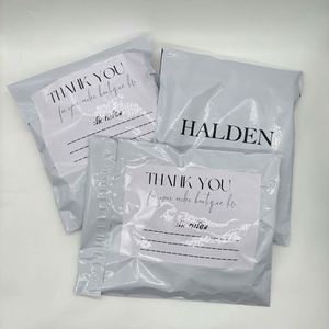 Custom Logo White Mailer Shipping Packaging Mailing Bags Large Extra Large 14.5x19 19x24 Poly Bags - Product Image 4