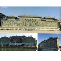 Sakyamuni Nirvana — pierre en granit naturelle, Design d'extérieur pour jardin chinois, Relief de bouddha, Sculptures de décoration murales, Sculptures de grande taille