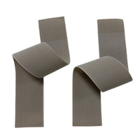 Sangle multifonctionnelle en nylon élastique à double face adhésive avec boucle brodée, support de poignet médical, ceinture de massage lombaire