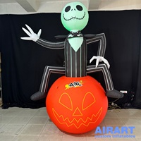 Costume gonflable personnalisé de citrouille pour homme, idéal pour les événements promotionnels en centre commercial ou les activités commerciales d'Halloween