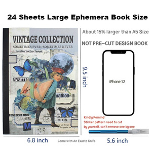 Tùy chỉnh Tạp Chí dán cuốn sách, Sách Dán để thu thập dán, cắt dán, DIY thủ công nghệ thuật trang trí - Product Image 4