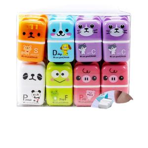 Lindo animal caspa limpiar Escuela Primaria niños creativo dibujos animados rodillo borrador papelería limpieza - Product Image 1