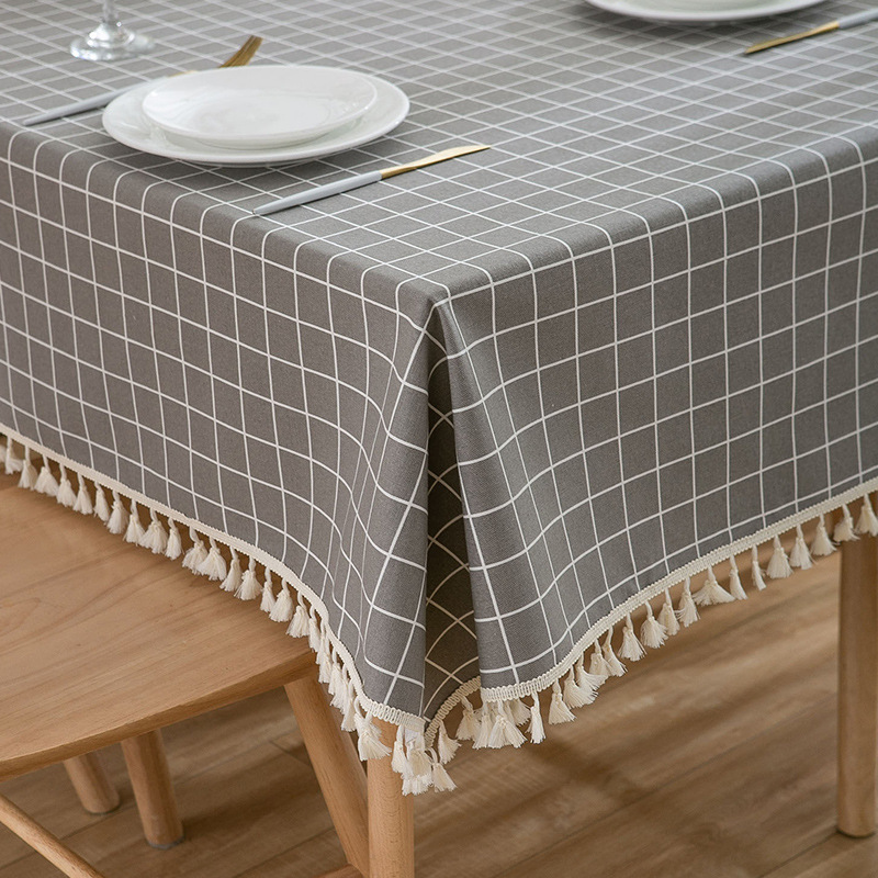 ลายสก็อตสีเทา