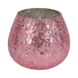 Bougie parfumée ronde décorative en verre, style bohème décontracté, pour usage intérieur et extérieur, petite et élégante - Product Image 3