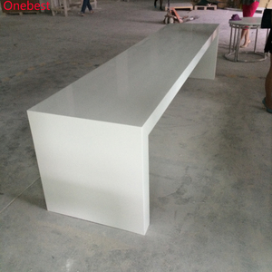 Cao cấp corian Đá Bàn ăn cho 4 người thiết kế tuyệt đẹp hình chữ nhật hình dạng bảng cho quán cà phê - Product Image 4