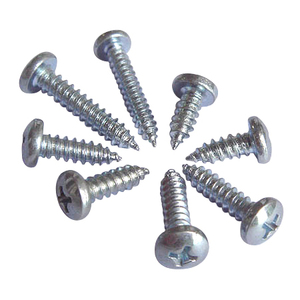 Blanco Chapado en Zinc completa roscado Phillips <span class=keywords><strong>Pan</strong></span> tornillo <span class=keywords><strong>autorroscante</strong></span> de <span class=keywords><strong>cabeza</strong></span> - Product Image 1