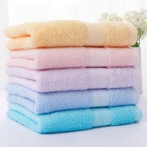 Wholesale <b>Large</b> Embossed Striped Knitted Cotton Absorbent Soft Thick Adult Face <b>Towel</b> Home Use Oeko-Tex Certified - Product Image 2