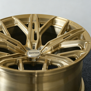 ล้อแม็กซ์ SRD Brushed Bronze Machined Face Forged ขนาด 18 19 20 21 22 23 24 นิ้ว สำหรับรถยนต์นั่งส่วนบุคคล ใช้ได้กับ VW MK7 MK8 <span class=keywords><strong>Golf</strong></span> R Audi TT RS - Product Image 3