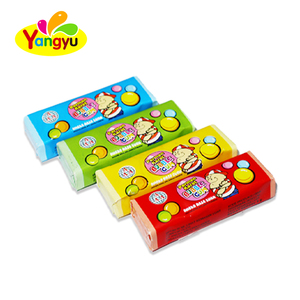Vente en gros de gomme à mâcher multicolore à saveur de fruit <span class=keywords><strong>avec</strong></span> papier à tatouer, bonbons pour enfants - Product Image 3