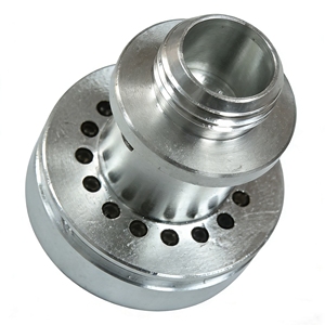 Boquilla de Acero Inoxidable Perforada, Mecanizada con CNC de Precisión, para Mezcla de Fluidos Industriales, Equipos Químicos e Hidráulicos - Product Image 1