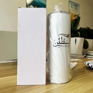 Tùy chỉnh miễn phí palestin tùy chỉnh Tumbler thép không gỉ Tumbler 20oz Keffiyeh ly - Product Image 6