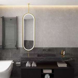 <span class=keywords><strong>Miroir</strong></span> suspendu <span class=keywords><strong>au</strong></span> <span class=keywords><strong>plafond</strong></span> à LED pour salle de bain d'hôtel avec <span class=keywords><strong>miroir</strong></span> suspendu pour salon de coiffure - Product Image 3