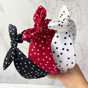 Tùy Chỉnh Headbands Cho Phụ Nữ Của Tóc <span class=keywords><strong>Boho</strong></span> Bọc Tie Thời Trang Hairbands Đàn Hồi Xoắn Tóc Khăn Khá Bow Tie Tóc Ban Nhạc - Product Image 3