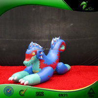Dragon gonflable aux couleurs vives personnalisées, jouet gonflable géant Hongyi, dessin animé animal, SPH Inflftabales