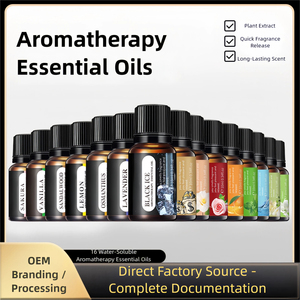 Aceite Esencial de Aromaterapia Orgánico Personalizado de 10 ml, 100% Puro, <span class=keywords><strong>Perfume</strong></span>, Aceite Aromático, Mezclas de Fragancias Orgánicas - Product Image 1