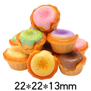 ของเล่นจำลองขนมทาร์ตเนื้อนุ่ม 3 มิติ ของเล่นเรซิ่นขนาดจิ๋ว ของเล่นทำมือสำหรับเด็ก ของขวัญขายส่ง - Product Image 5