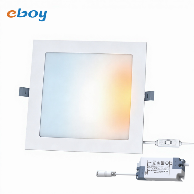15W 6inch CB  3-stage DIP Switch LED Slim Downlight,3CCT Aluminum Ceiling Light with Isolated Driver, Spotlights for Indoor