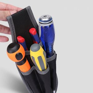 Promotional Wholesale Retail Construction Tool Bag Rear Pouch Nylon Tool Belt Multi Purpose Storage Bag - Product Image 4