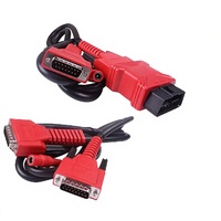 Kabel Tes Utama OBD2 untuk Penguji Baterai, Kompatibel dengan Xtool D7/D8/A80/A30, Kabel OBD II, Kabel Ekstensi OBD 2