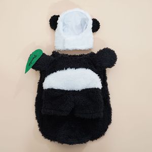 Disfraz de panda para gatos y perros, lindo atuendo de animal, ropa de poliéster para mascotas, abrigo, chaqueta, traje de disfraz - Product Image 4