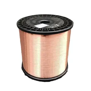 0.115-5.00Mm Met Koper Beklede Aluminium Magnesium Ccam Blote Draad Voor Kabel