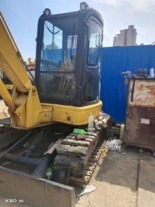 Komatsu-miniexcavadora PC35, maquinaria de construcción usada, 3,5 toneladas - Product Image 5