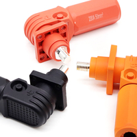 Étanche 200A DC1000V PA66/T2 cuivre 8mm monocœur prise rapide stockage d'énergie reliure poste énergie ignifuge connecteur