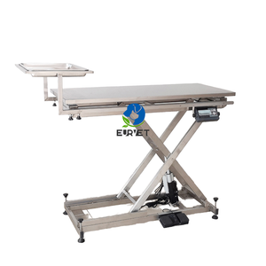 EUR VET Mesas de Examen Veterinario Eléctricas de Acero Inoxidable Equipo Veterinario Quirúrgico Mesa de Operaciones para Perros y Gatos - Product Image 1