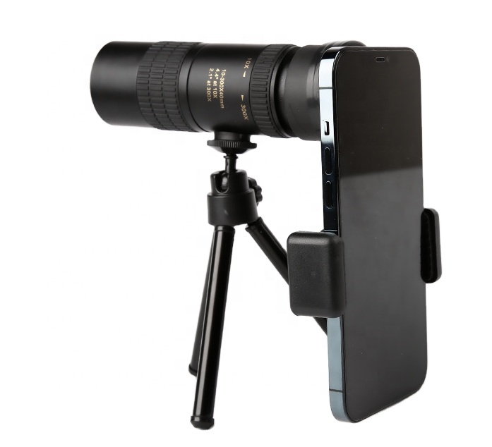Телескопический однотрубный телескоп IRONDONKEY с зумом 10-300x40