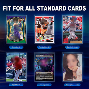 Fundas Protectoras para Tarjetas de Juego, Personalizadas de Fábrica, OEM, Termosellables, Transparentes, Suaves, para Tarjetas Coleccionables de Kpop, Deportes, Anime, Tcg, Yugioh - Product Image 4