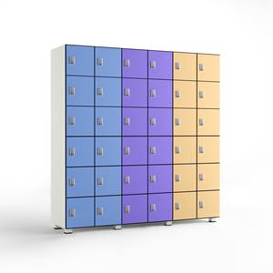 Casilleros de Gimnasio HPL, Estantes Compactos de Tablero Laminado para Baños Públicos, Casilleros Escolares - Product Image 1