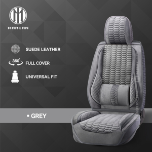 Marcan Marcan Stylish Armor Design Car <b>Interior</b> <b>Accessories</b> 360 Degree Full Covered Suede Car Seat Covers Multi-colors Available - Product Image 4