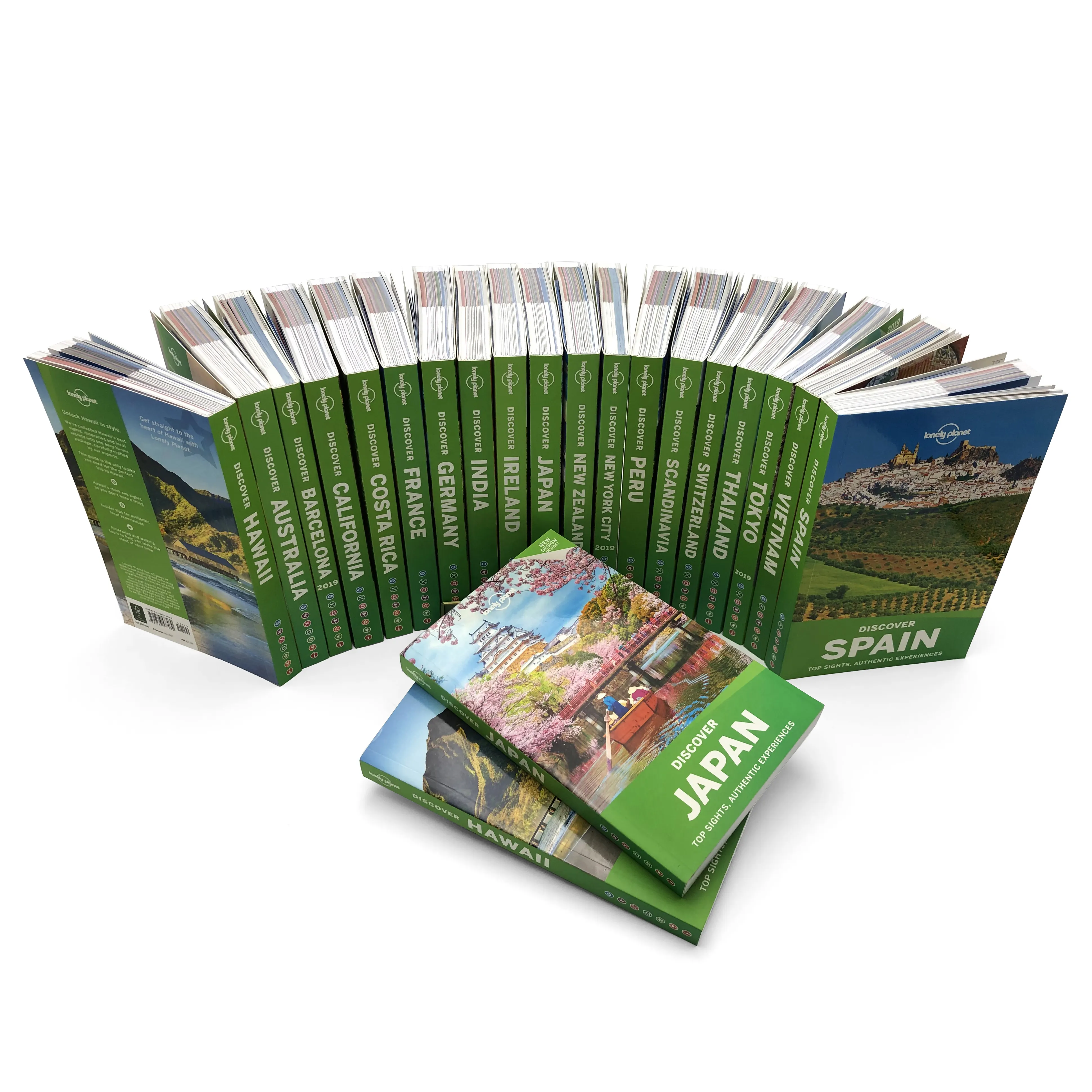 Lonely Planet Gids Afdrukken Softcover Boek Custom Softcover Afdrukken Boek Softcover