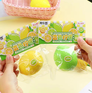 Jouets Squishies Citron en Gros, Balle Anti-Stress Changeante de Couleur, Jouets Sensoriels Fruités pour Soulager l'Anxiété et l'Autisme - Pour Garçons et Filles - Product Image 6