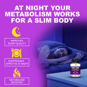 Cápsulas Quemagrasas Nocturnas con Fórmula Avanzada <span class=keywords><strong>para</strong></span> Adelgazar, Mejoran <span class=keywords><strong>el</strong></span> Estado <span class=keywords><strong>de</strong></span> Ánimo, Favorecen la Pérdida <span class=keywords><strong>de</strong></span> <span class=keywords><strong>Peso</strong></span>, Buen Precio - Product Image 4