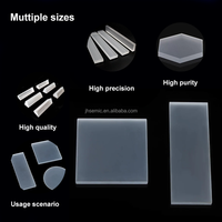 Plaque en verre de quartz JGS1 / JGS2 / JGS3 pour éclairage LED UVC