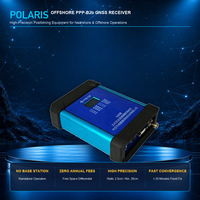 Penerima GNSS Polaris Akurasi Tinggi Dual Band Berperingkat IP67 Dilengkapi 4G/5G Suhu Operasi -40~85°C untuk Bendungan Waduk