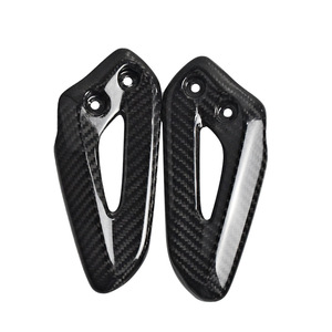 <span class=keywords><strong>Accessoires</strong></span> de moto en fibre de carbone, protège-pédale arrière pour Triumph Speed Twin <span class=keywords><strong>Thruxton</strong></span> 2020+ - Product Image 1