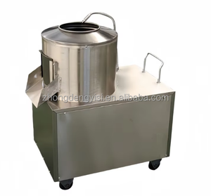 Éplucheur de pommes de terre efficace, équipement commercial automatique électrique pour éplucher les pommes de terre, outil de qualité supérieure pour enlever la peau - Product Image 2