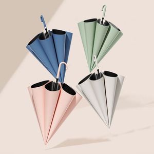 Parapluies promotionnels japonais à 8 baleines, coupe-vent, double personne, courbés et droits, vente en gros - Product Image 1