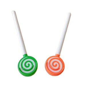 Nettoyeur de langue pour enfants en silicone sans BPA, design sucette mignon, poignées faciles à saisir, capuchons souriants, aide à rafraîchir l'haleine - Product Image 5