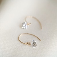 Pendientes de Plata de Ley 925 con Gancho de Alambre Trenzado, Pendientes Colgantes Ovalados con Circonita Cúbica, Joyería Minimalista para Mujer, Admite Logotipo Personalizado