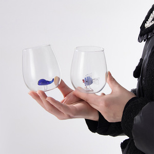 Copo Criativo de Vidro Borossilicato Transparente com Design de Animal Tridimensional, Resistente a Altas Temperaturas - Product Image 3