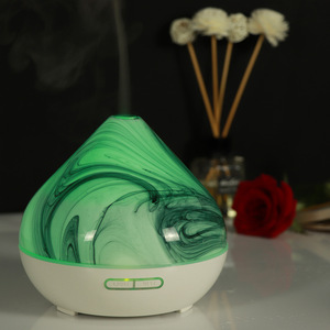 Difusor de Aroma Nagomi de Vidrio Volcánico de 0.5L con Luz LED y Humidificador para Uso en Hogar, Oficina y Hotel - Product Image 1