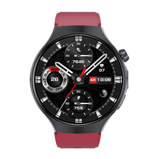 Popular Hot Sale Smart Watch for Sports 1000mah Large Battery Ip68 Waterproof Sleep Heart Monitor for Outdoor Gym Daily Training