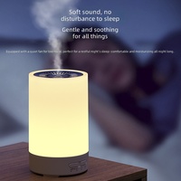 Humidificateur à ultrasons avec veilleuse, diffuseur d'arômes USB avec fonction minuterie, capacité de 0,5 L pour chambre à coucher