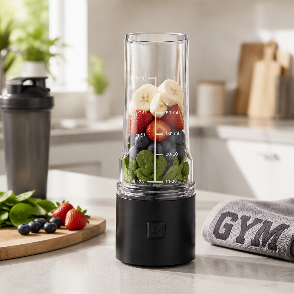 Twist & Go Blender Cup 22oz Cordless USB-C BPA Free Sleeve Leakproof Spout for Gym Office Travel · image 3